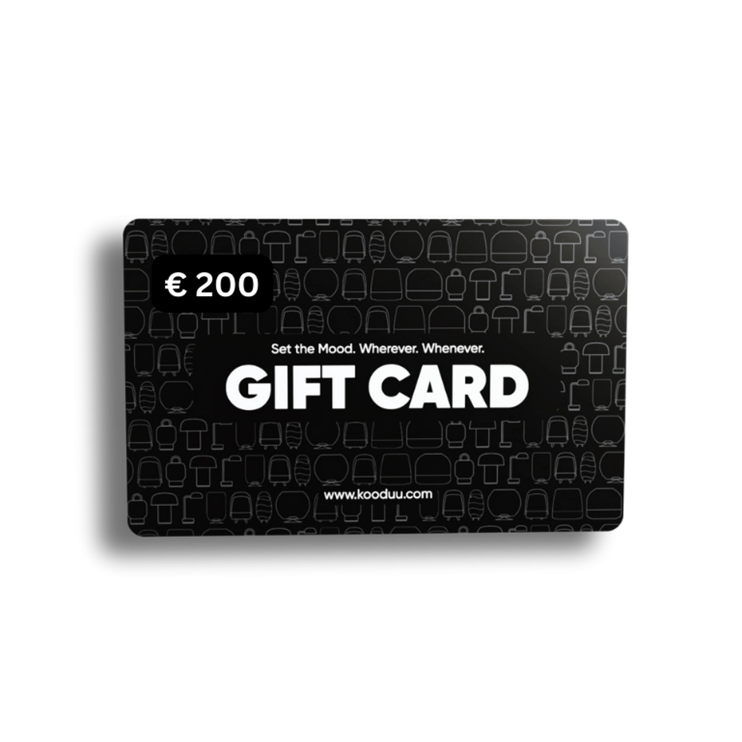 Kooduu Geschenkkarte € 200