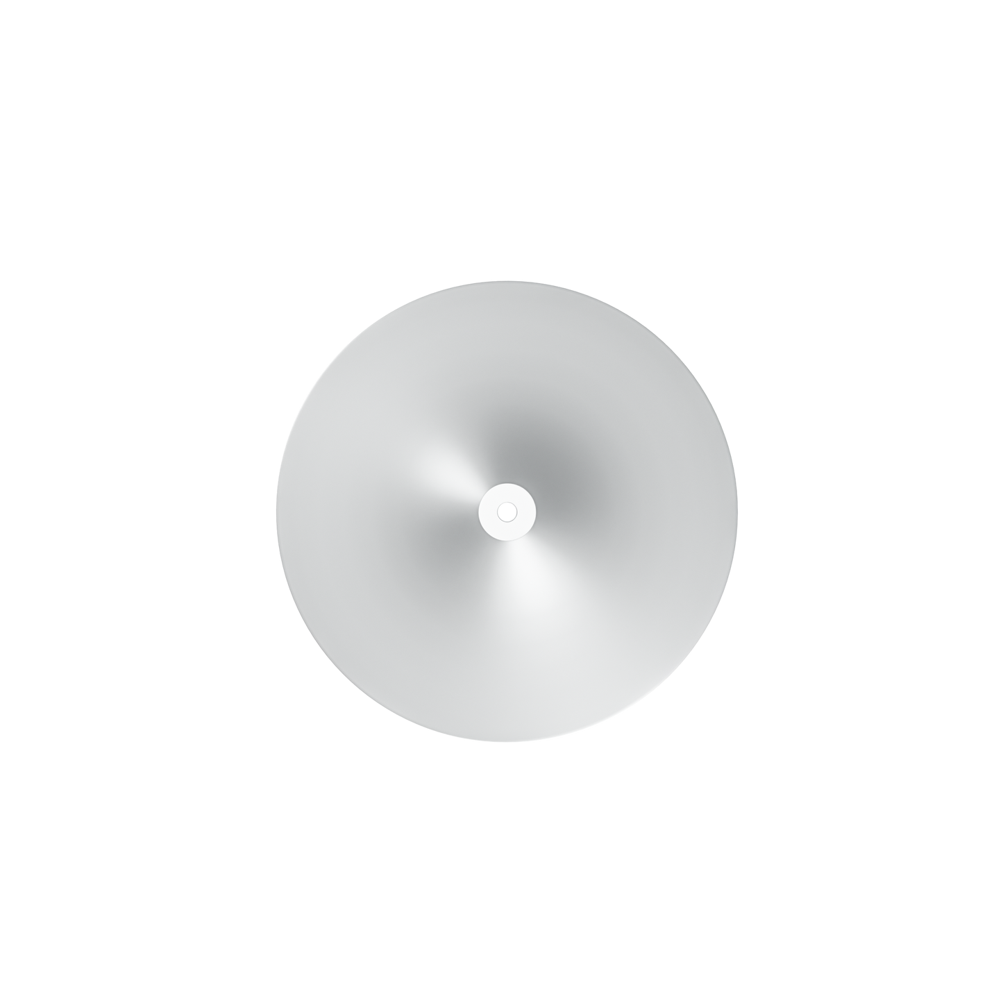 Sphere Schwere Grundplatte Brushed Silver